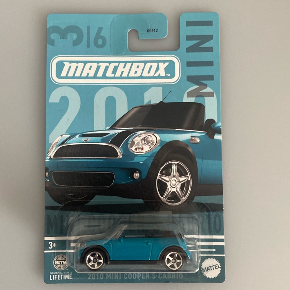 Matchbox 2010 Mini Cooper S Cabrio 3/6